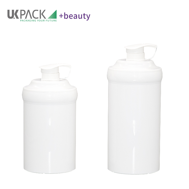 750ml 1000ml PP airless pump bottle 25 ounces 33 oz pharmaceutical packaging UKA22