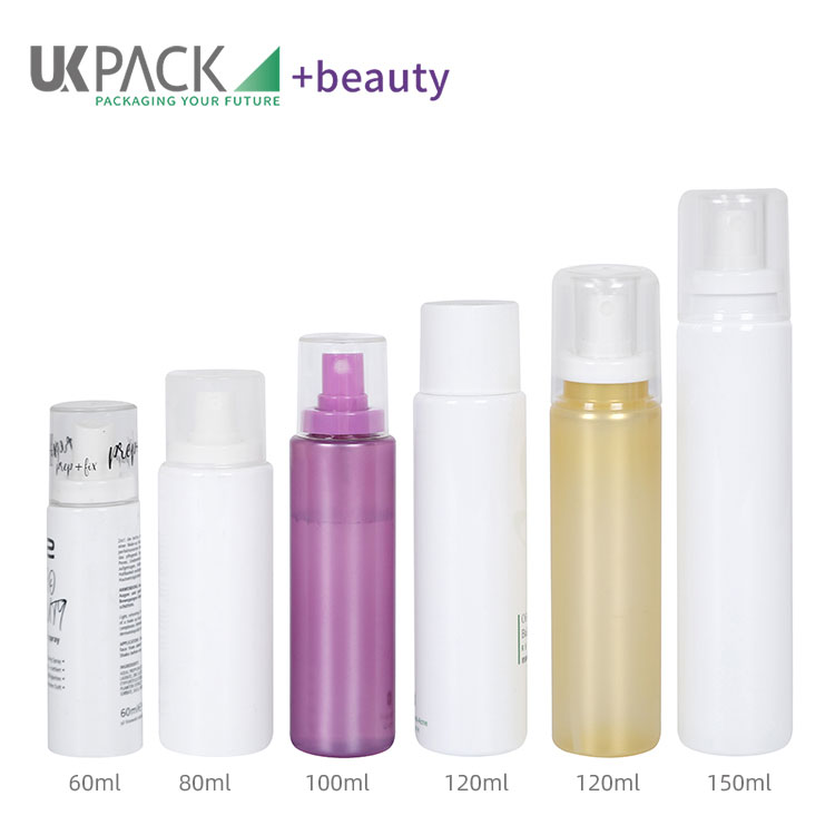 fine mist spray bottles wholesale 60ml 80ml 100ml 120ml 130ml 150ml Makeup packaging UKP02