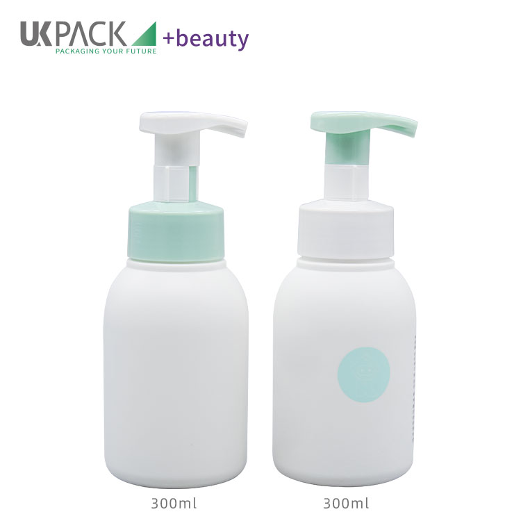 Foam Pump Bottle Supplier plastic packaging for baby care hand soap 300ml UKF18