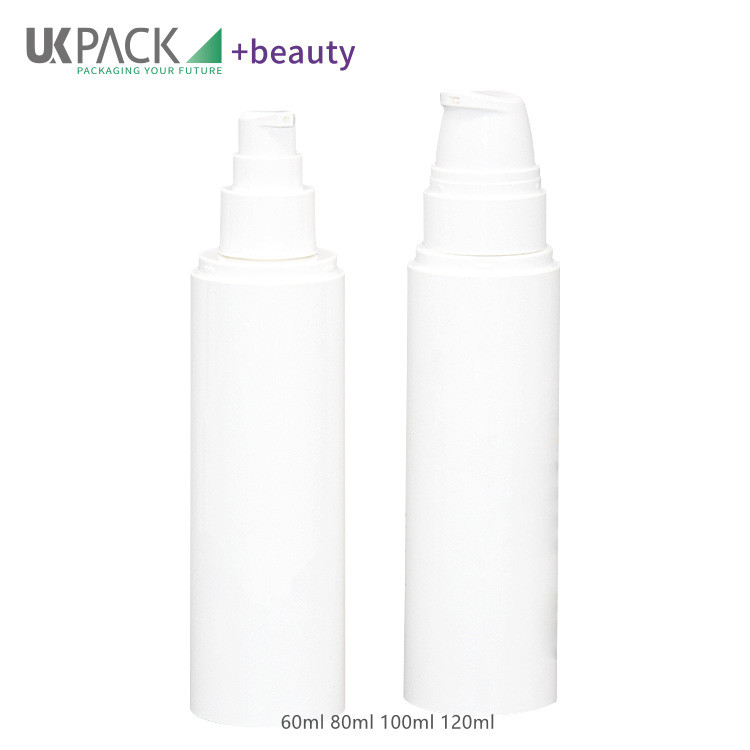 PCR airless pump bottles two types head 60ml 80ml 100ml 120ml wholesale UKA64