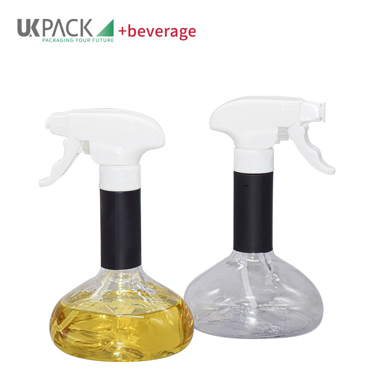380ml spray oil bottles PETG with PP pump thermoplastic oil sprayers for cooking UKP13