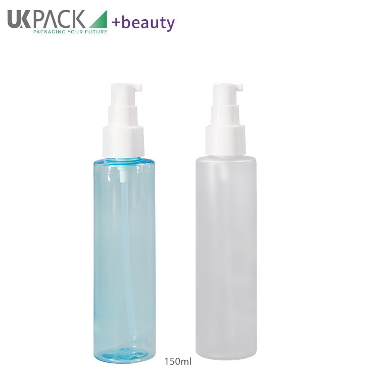 150ml Best cleansing oil pump PET bottle cosmetic pump containers UKG20