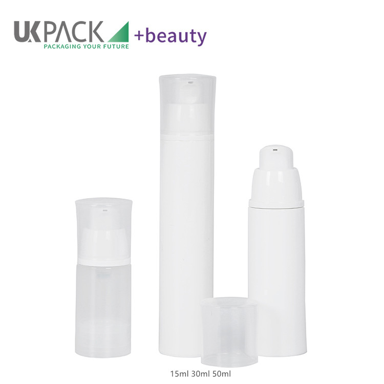 15ml 30ml 50ml PP Airless Pump Bottles for Face Cream Lotion UKA04-A