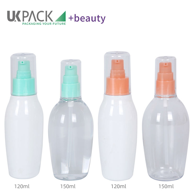 Plastic lotion pump empty bottle for Body Wash Moisturizer Face Cream Liquid Soap Maker UKL01