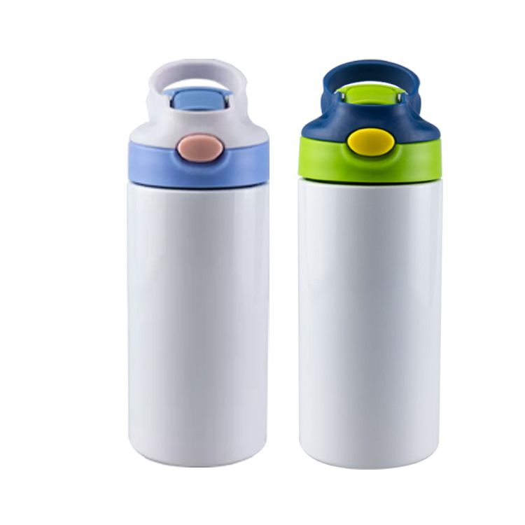 12oz Stainless Steel Double Wall Baby Sippy Cup Kids Sublimation Tumblers