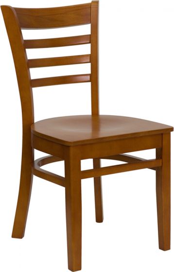 Cafe Chair - Bistro Style - Laminated Beech Wood Seat and Back
