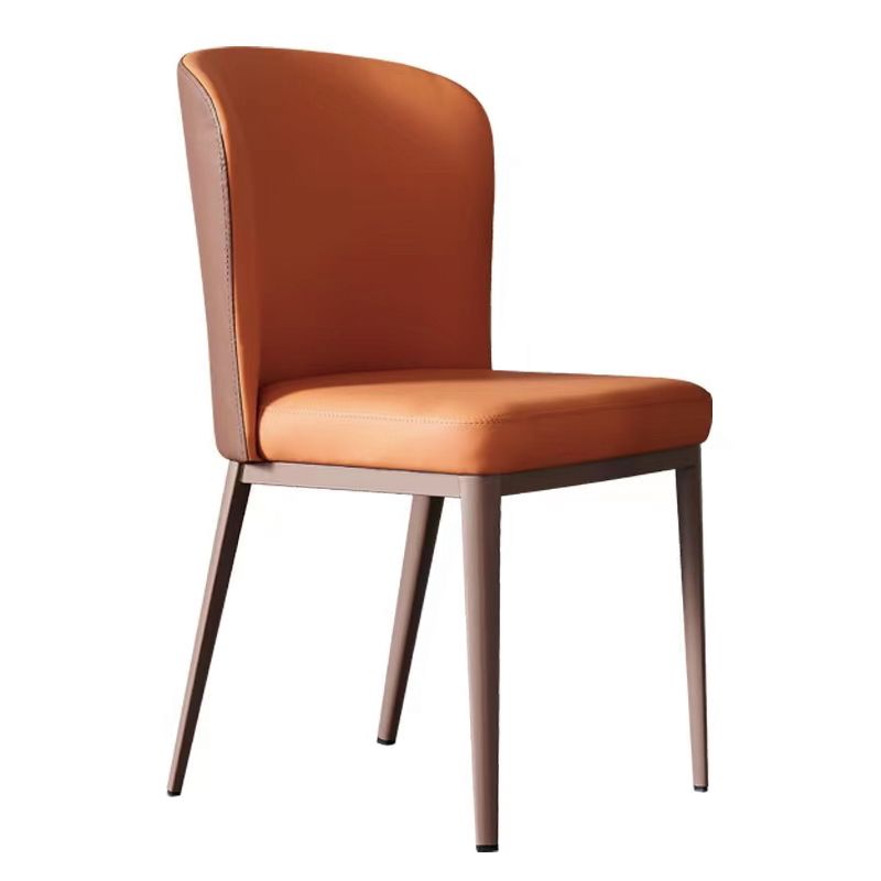  Restaurant Leather Dining Chair 