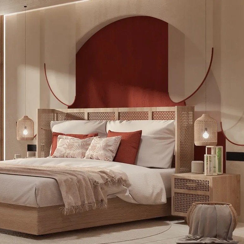Resort Rattan Wicker Furniture Hotel Customized Commercial Furniture 
