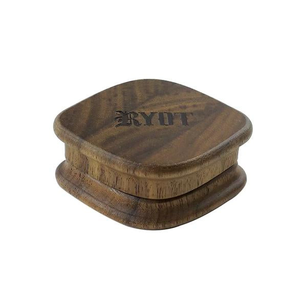 Handcrafted Magnetic Walnut Grinder - Produces a Coarse Grind for Rolling and Pipes