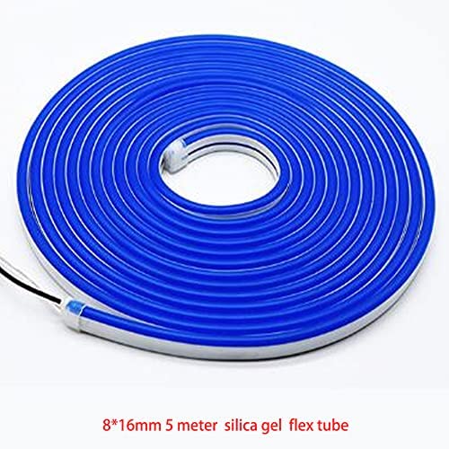 Blue LED Neon Rope Light LED Flexible Tube Light 12VDC LED Neon Strip Light IP67 Decoration Light