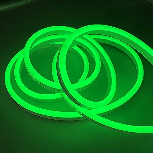  Green led neon Flex Tube Light Tube 8*16mm Flexible neon tubing Flexible neon Strip White 16.4ft 