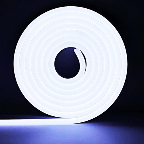  White color LED neon flex waterproof 2.5cm cutting distance neon flex rope 