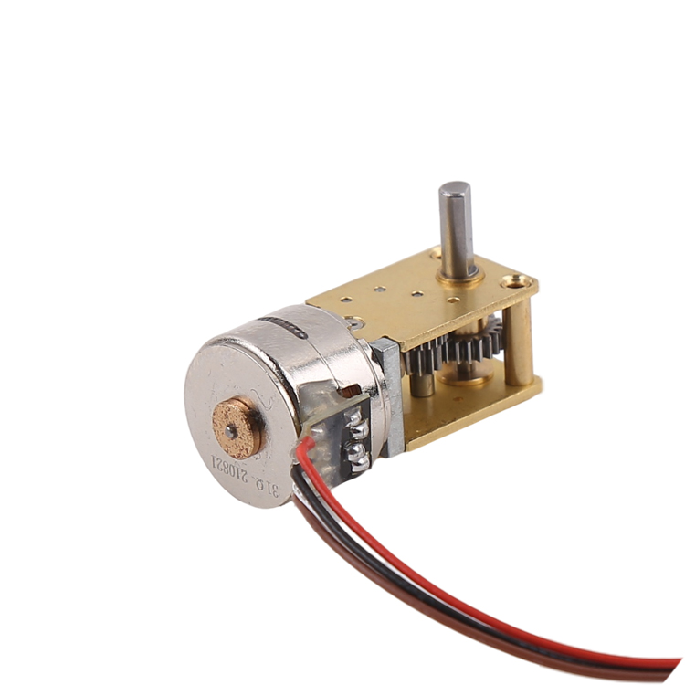 15mm worm gear stepper motor with worm gearbox Gear ratio selectable