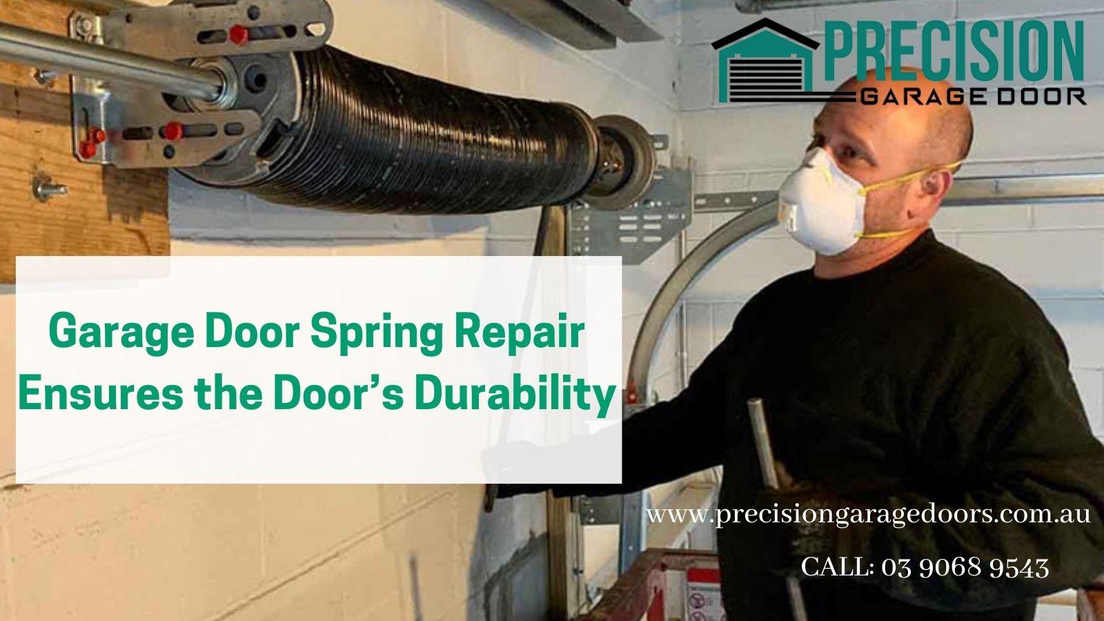 How to Repair Your Garage Door Springs: Tips from Experts