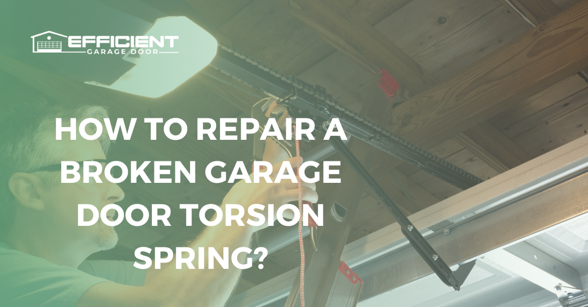 Garage Door Torsion Spring - Garage Ideas