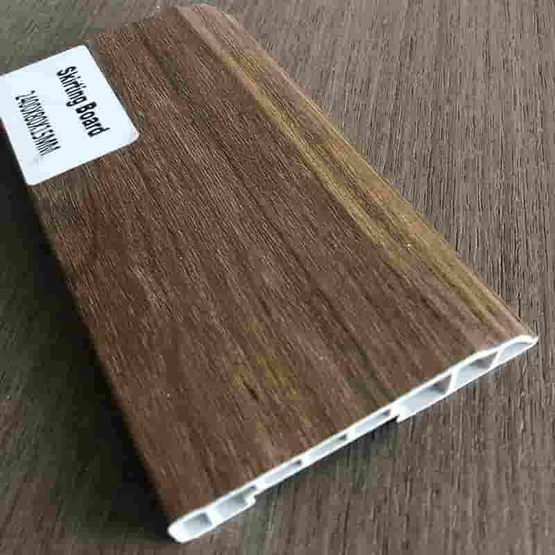 New Arrival Easy Install Skirting With Coated OEM ODM Customized Flooring Skirting Board