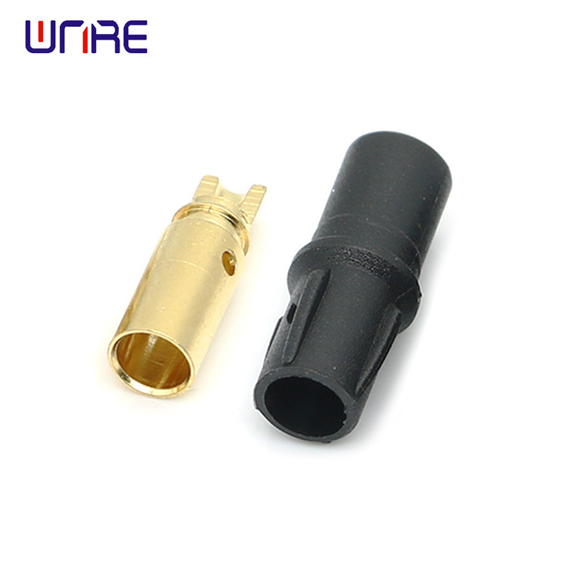 Gold Plated SH3.5-M Connector With Protective 