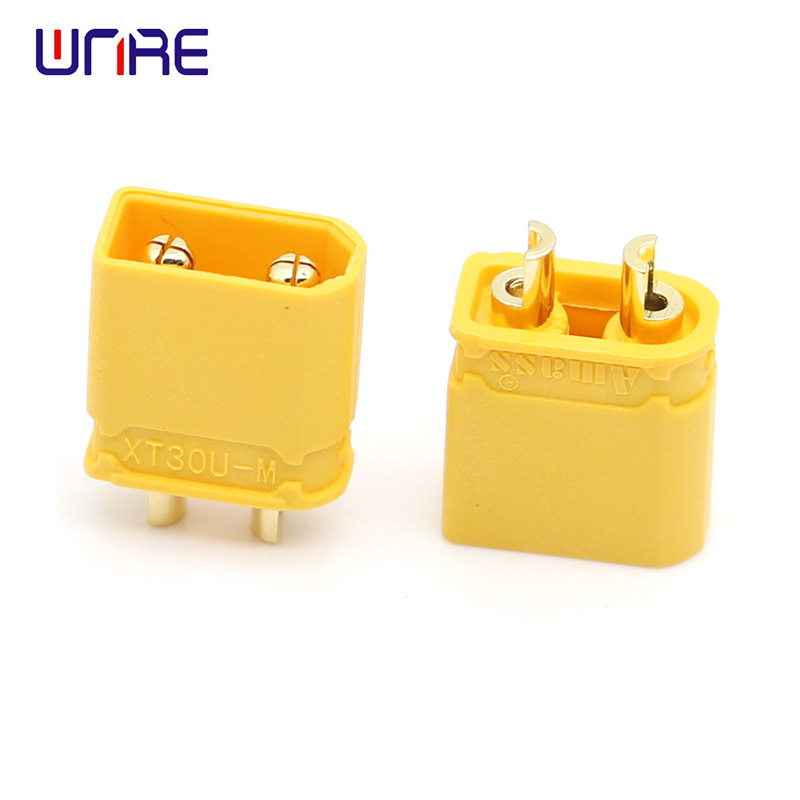 Gold Plating XT30U-M Connector Plug For RC 