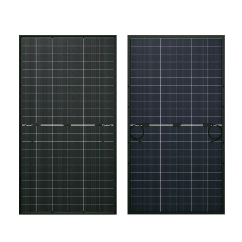 505W-525W TOPCon Black Frame Bifacial Dual Glass Solar Module