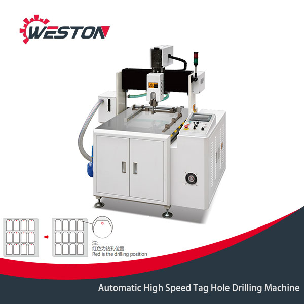 WST-720 Automatic Drilling Machine for Paper Label Tag
