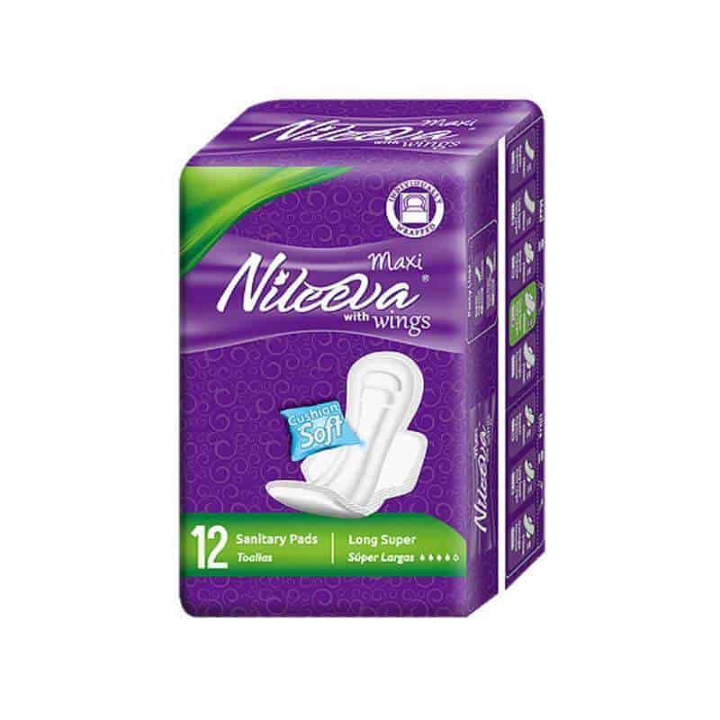 Always Infinity Night Plus Sanitary Towels With Wings 60 Count Total (