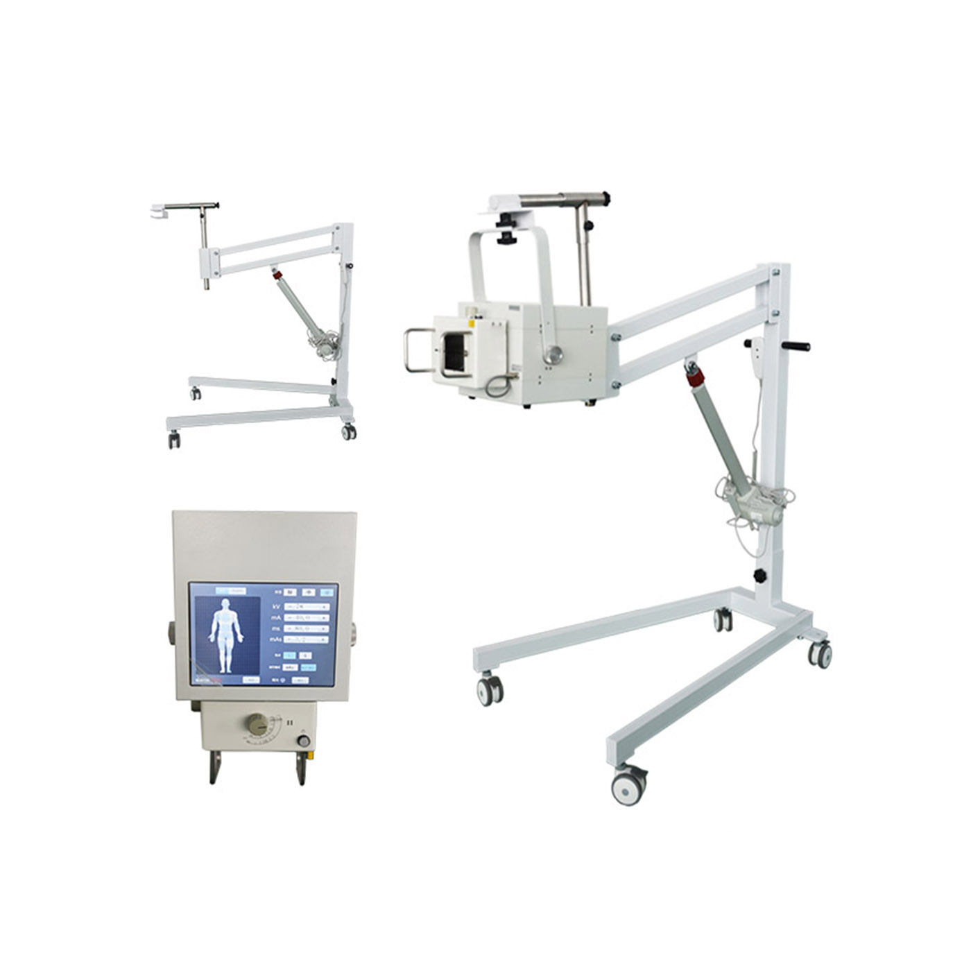 100 ma x ray machine for DR flat panel detector x ray machine 