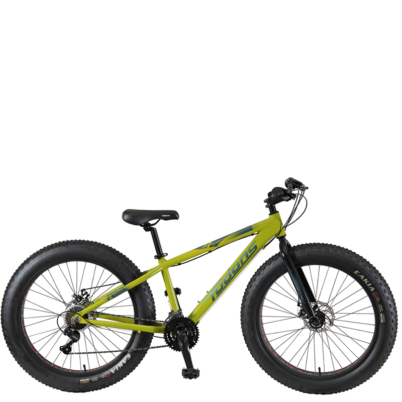 26 Inch wheels Mens Adult Fat Tire Mountain Bike with Shimano 21 speed, mechanical disk brakes/23WN061-M26'' 21S