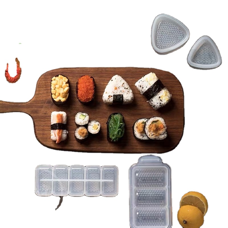 Sushi Tools Sushi Rice Making Kit Thick Roll Sushi Mould Bento Pp Plastic Lunch Box