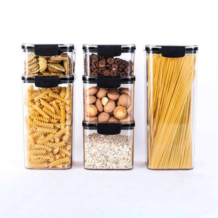 8 pieces of high quality newly designed storage containers plastic set