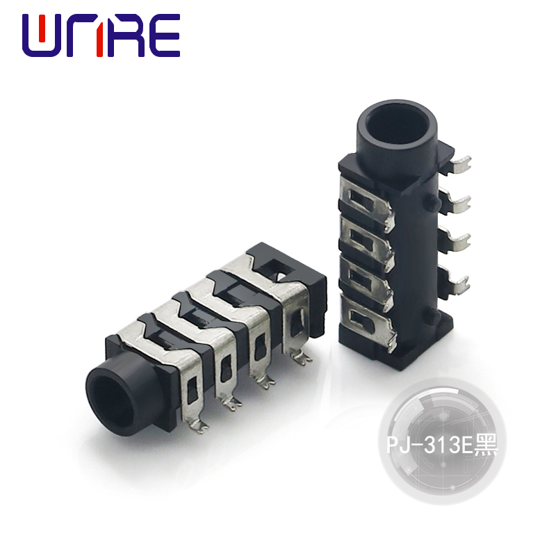 PJ-313E Plug design is simple and practical with 8 pins