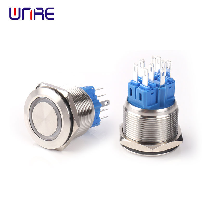 25A double-knife ring type self-locking with lamp