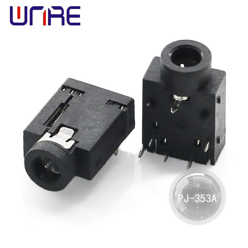 pj-353A headphone socket, headphone jack, widely used in a variety of audio equipment