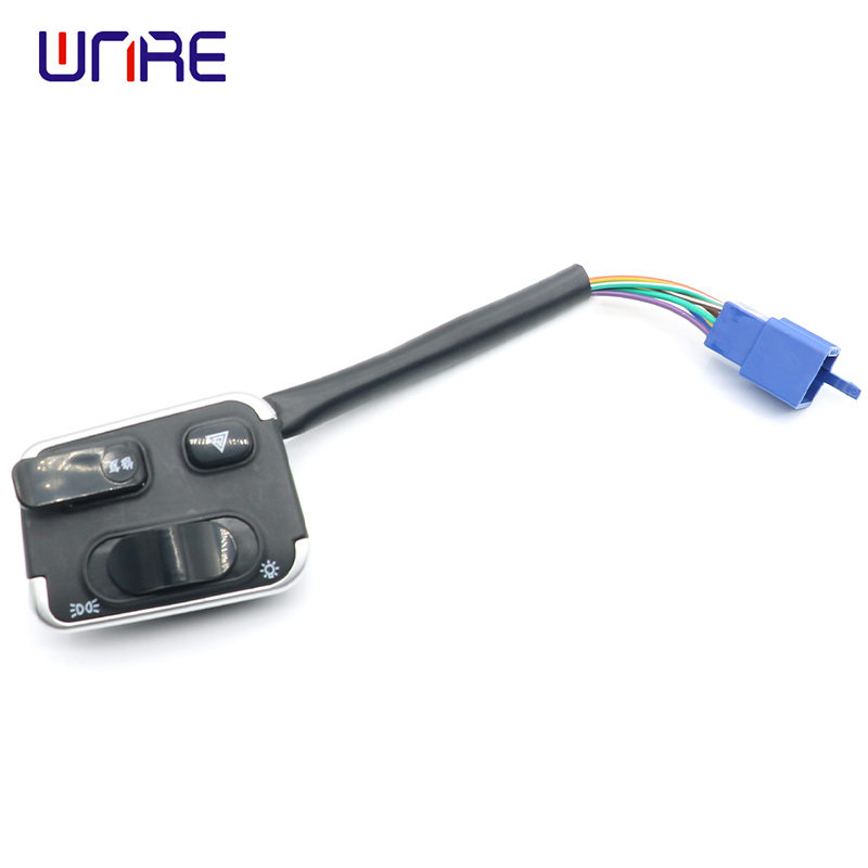 Electric Bicycle Switch Combined Headlamp Double Flashing Light Repair Integrated Assembly