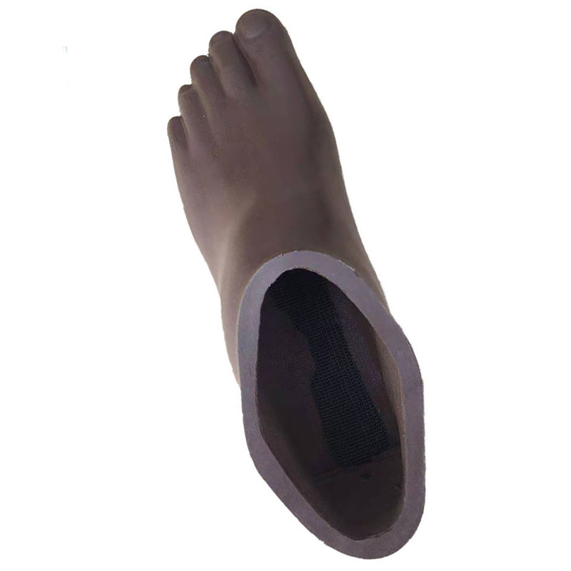 Brown foot cover