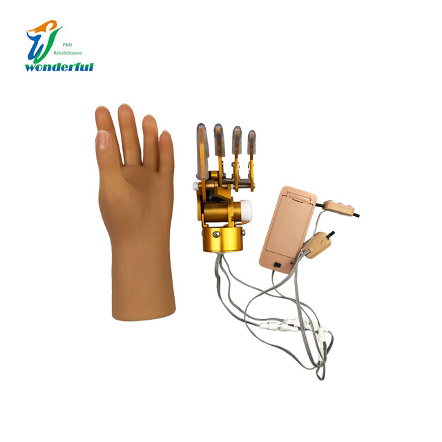 Myoelectric control prosthess with one degree of freedom for children's forearm