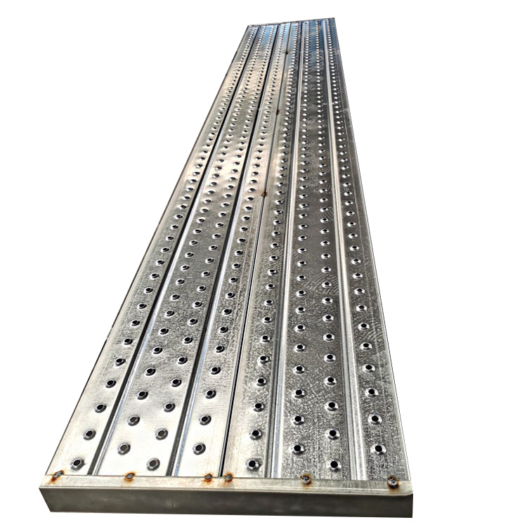 Fireproof Scaffold Steel Planks 0.9m 5.9kg Scaffold Steel Planks