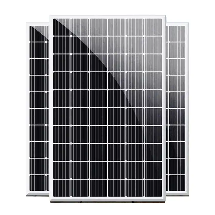 Mono double glass solar cell panels bifacial panels 330W 340W 350W photovolatic modules. 