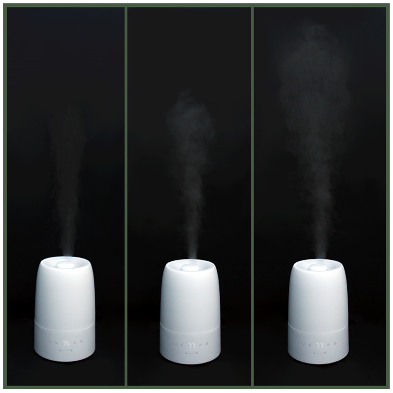 2 IN 1 Home Night Light Top Fill Cool Mist Aroma Diffuser Humidifier with Magnetic Suspension Technology for Bedroom Large Room Office Healthcare CF-2028T
