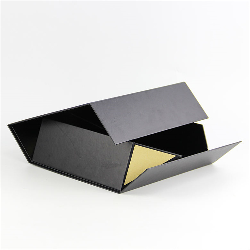 Cardboard Large Foldable Magnetic Gift Box With Magnetic Closure