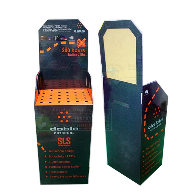 Cardboard Black Paper Dump Bin Display For Supermarket Sales