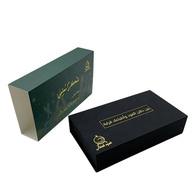 Cardboard Paper Cosmetic Hinged Magnetic Gift Boxes For Makeup Skincare