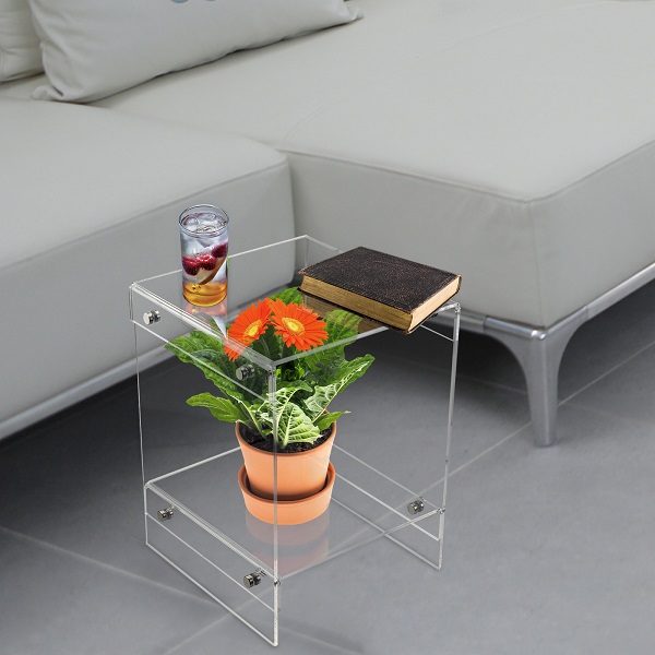 Modern Minimalist Transparent Acrylic Coffee Table