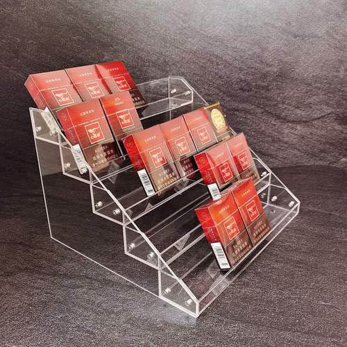 Acrylic tobacco, alcohol and confectionery rack