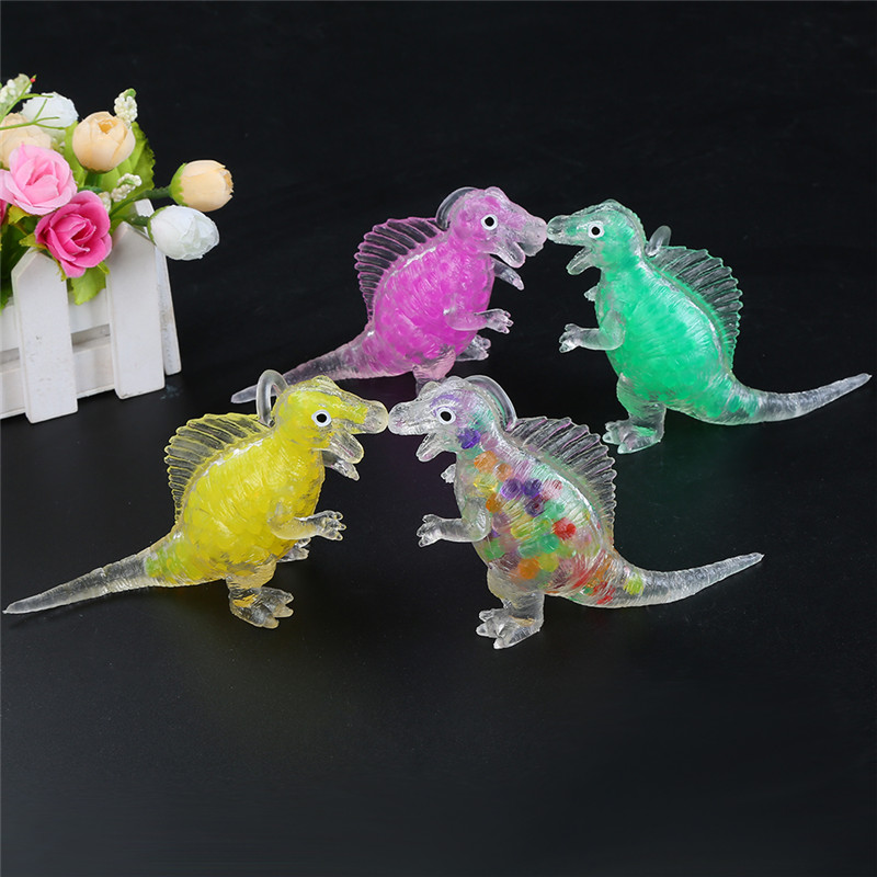 Beads dinosaur squeeze toys stress ball