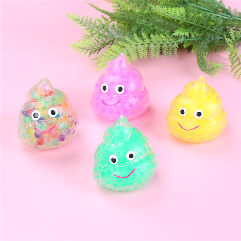 Poop beads ball squeeze stress relief toys