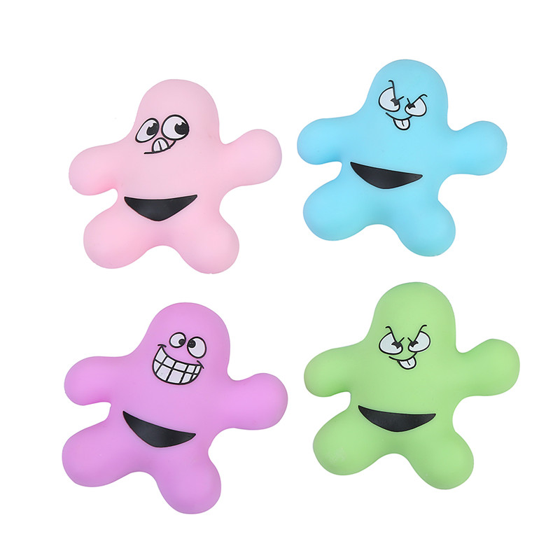 Face man with PVA squeeze fidget toys