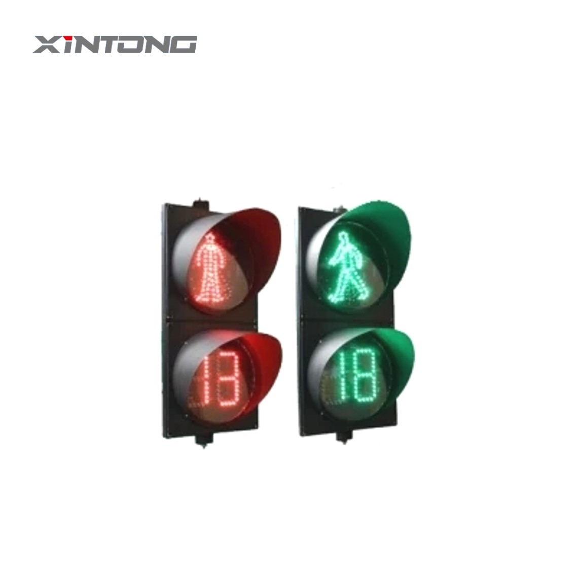 12v Red Green LED Countdown Timer Traffic Light