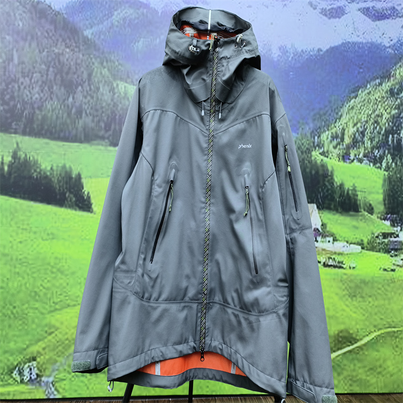 OEM best performance overall waterproof breathable rain Jacket skiing jacket hardshell