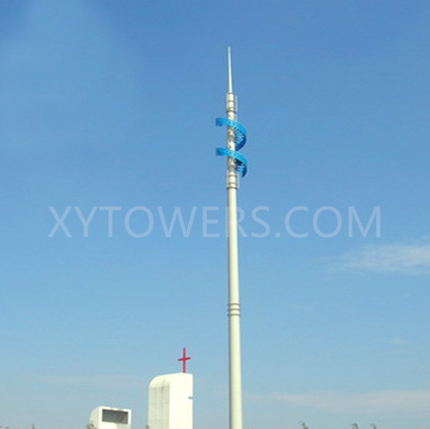 Durable and Reliable Stainless Steel Power Pole for Your Electrical Needs