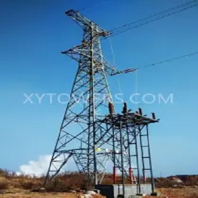 Angle Steel Self Supporting Transmission Line Tower